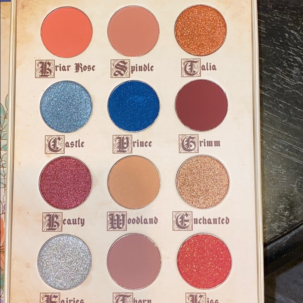 Storybook cosmetics pallet